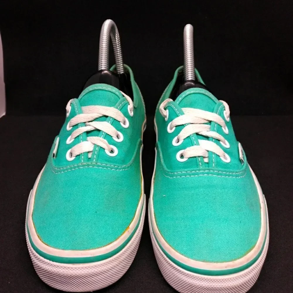 Vans Off The Wall‎ Skateboard Sneakers Women's Size 6.5 Blue Or Men's Size 5